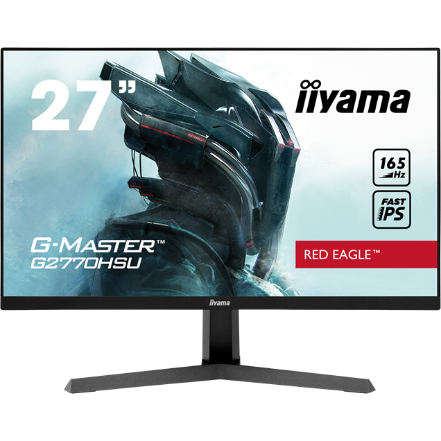 iiyama G2770HSU-B1 27" Full HD Gaming Monitor - IPS, 165Hz, 0.8ms, Speakers, DP